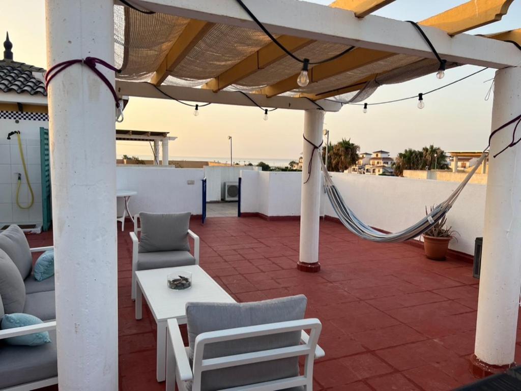 Apartamento Con Terraza Y Piscina A 300M De Playa 维拉 外观 照片
